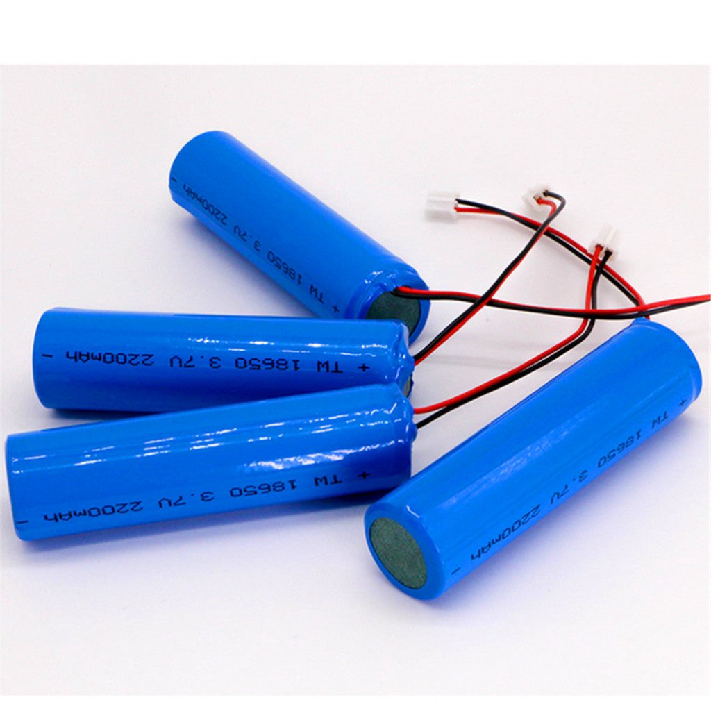 4PCS 3.7V 2200mAH PCB 및 10KNTC PH 2.0-2P DIY 충전식 리튬 이온 18650 배터리
