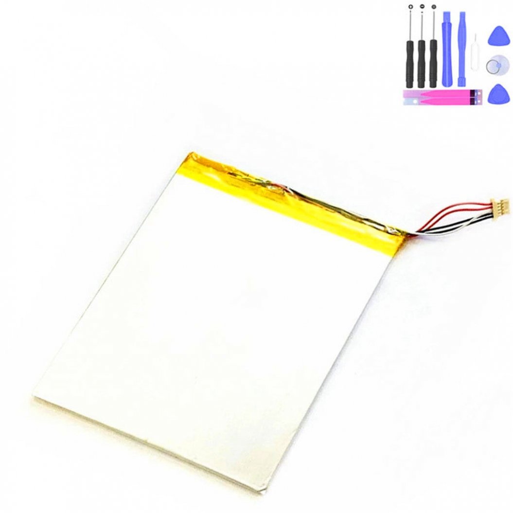 3.7V 4000mAh Irbis TW34 14.8Wh タブレットPC 交換用バッテリー 5線コネクタ