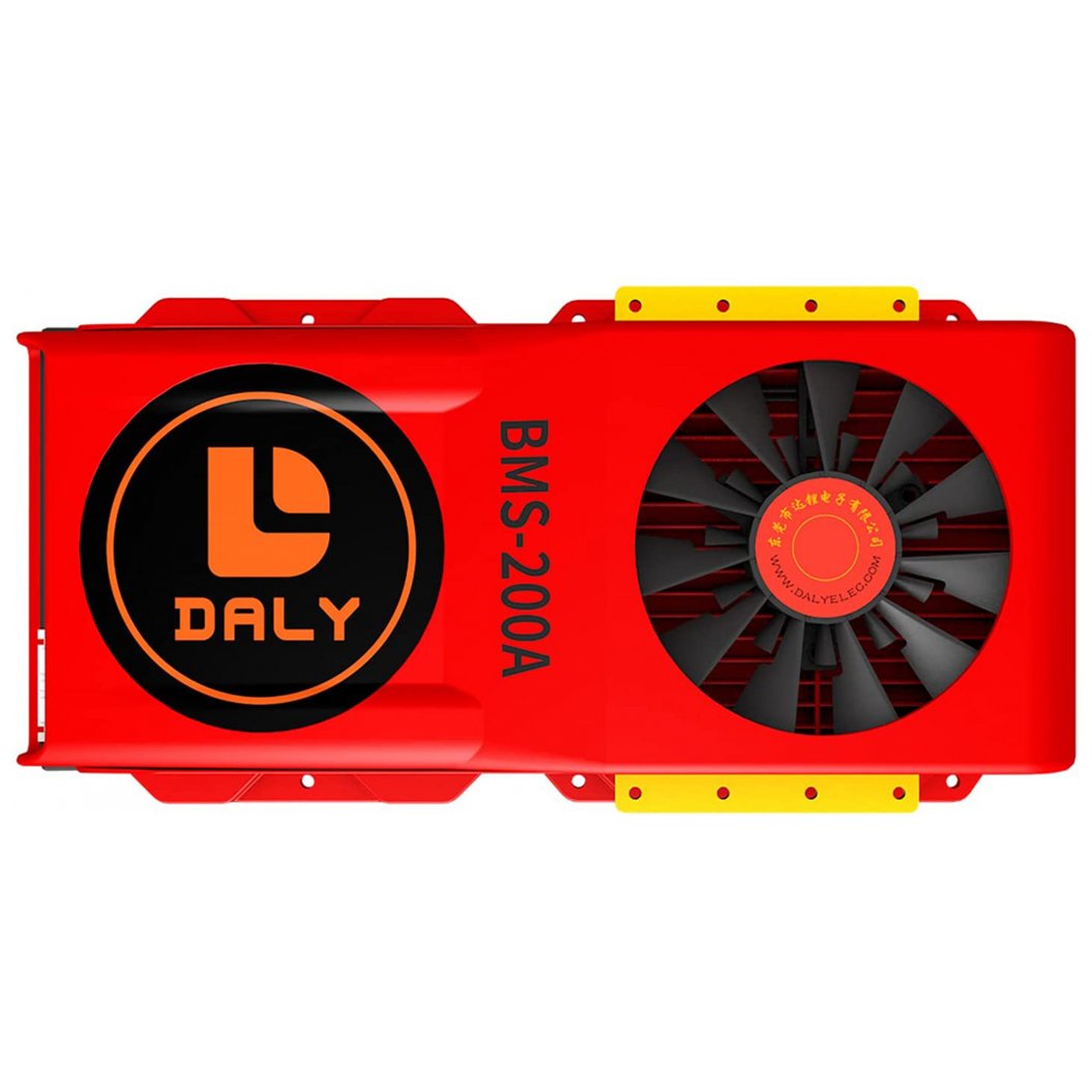 Daly Smart BMS Li-ion LiFePO4 8S 24V 200A FAN Bluetooth BMS Board 52 130 235