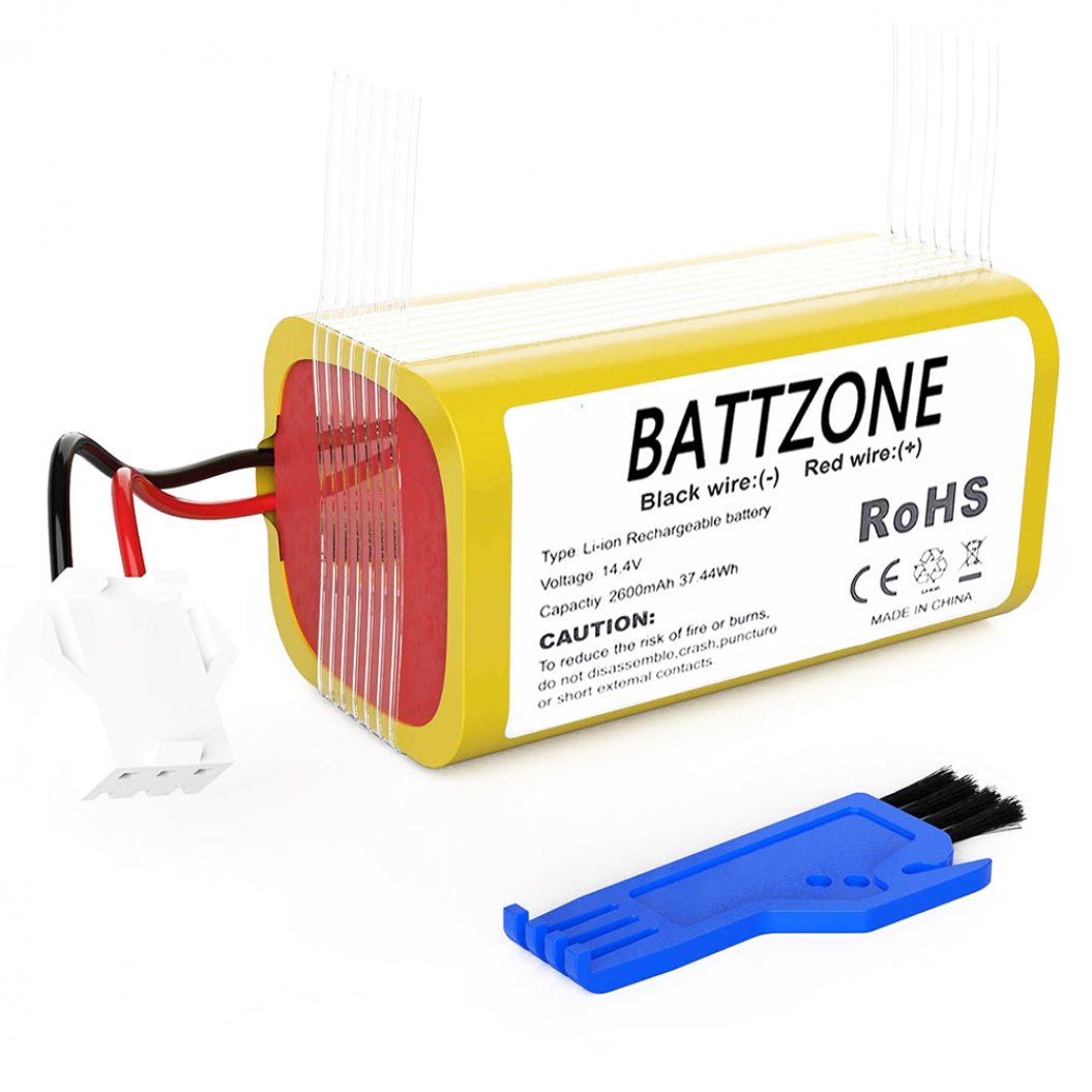 Batterie de remplacement Li-ion 14,4 V 2600 mAh pour IKOHS-NETBOT IKOHS NETBOT S14, IKOHS NETBOT S15