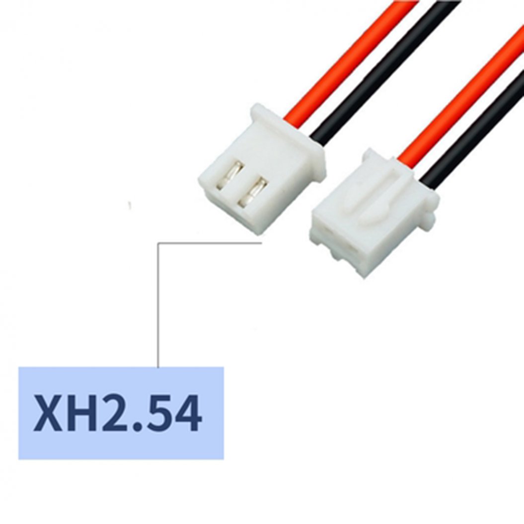 Bateria 3.7V 3000mAh 18650 Li-Ion Recarregável com Conector XH 2.54mm de 2 Pinos para RC Boat e Power Bank DIY