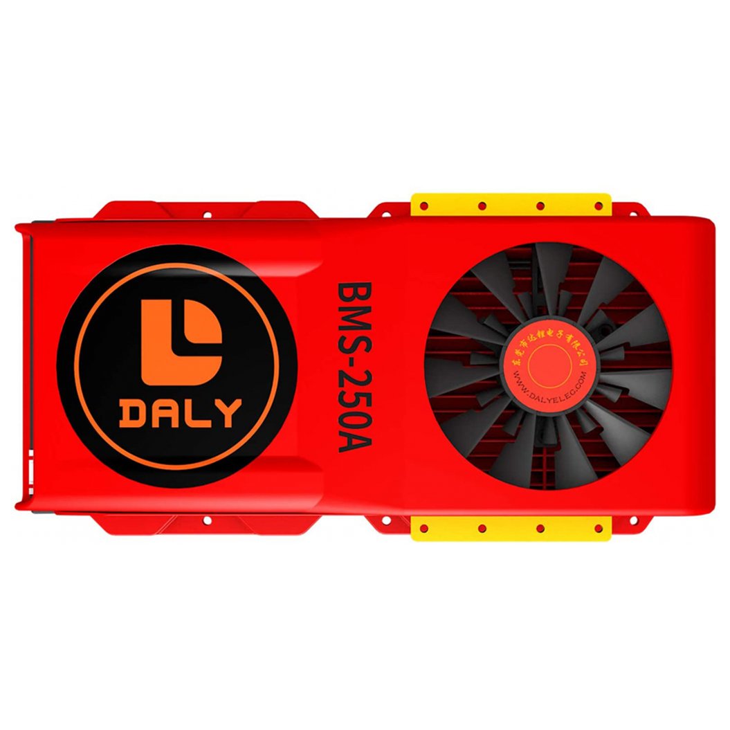Daly Smart BMS LiFePO4 4S 12V 250A com Ventilador e Bluetooth