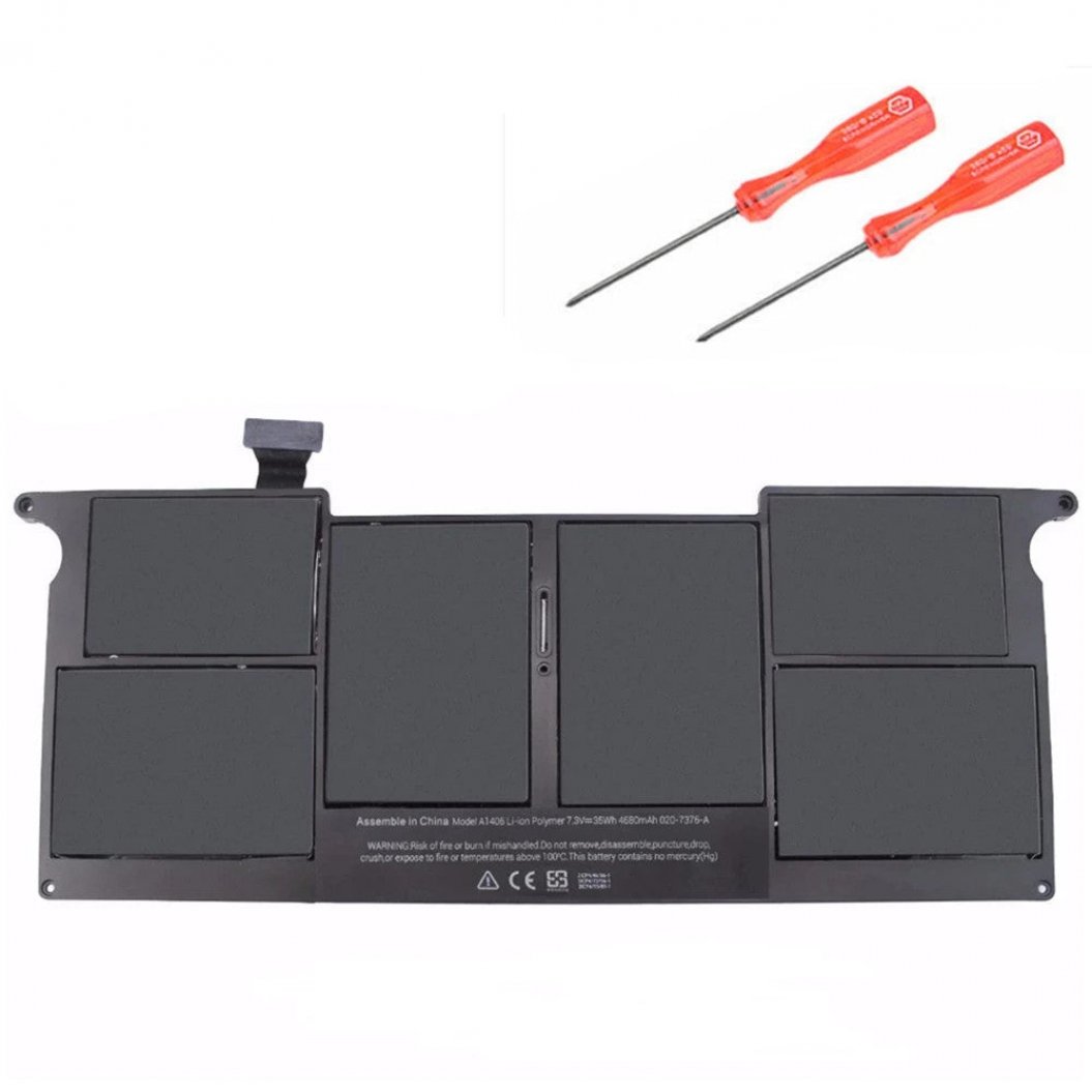 APPLE MacBook Air 11のためのA1406 A1495 7.3V 35WHのラップトップ電池」A1465 (中間2011年、2012年、2013年、早い2014年)