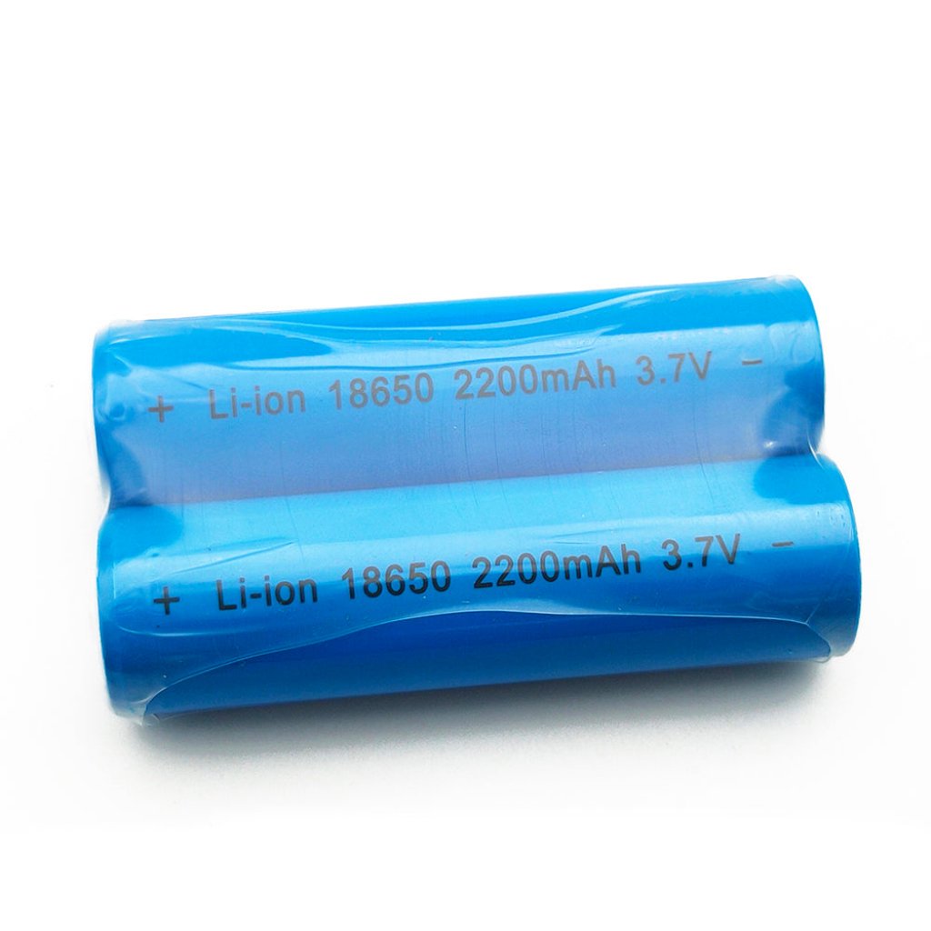 2pcs 18650 3.7V 2200mAh 리튬 배터리 플래시라이트 LED 램프용