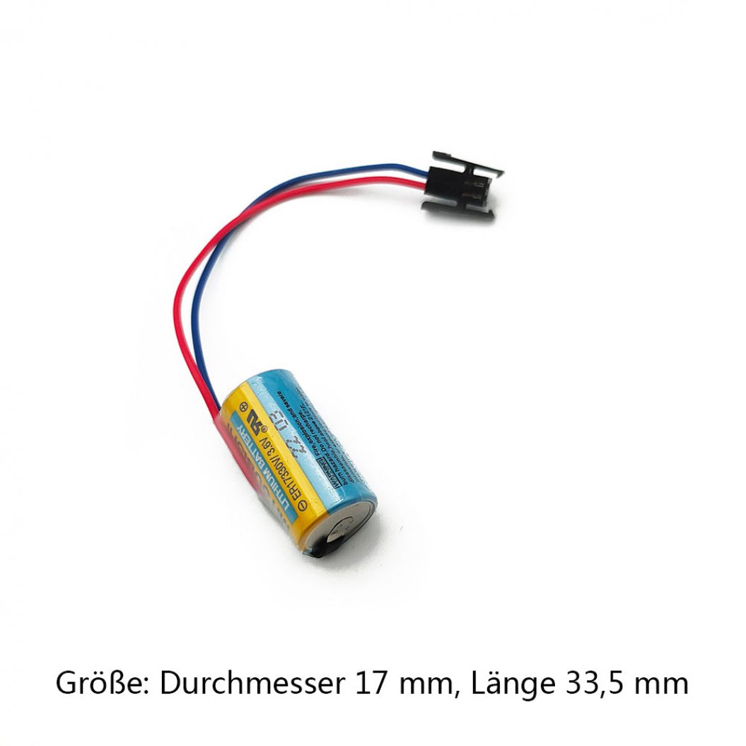 Nouvelle batterie au lithium ER17330V/3,6 V SPS Mitsubishi Servo Drive A6BAT/MR-BAT série ANS