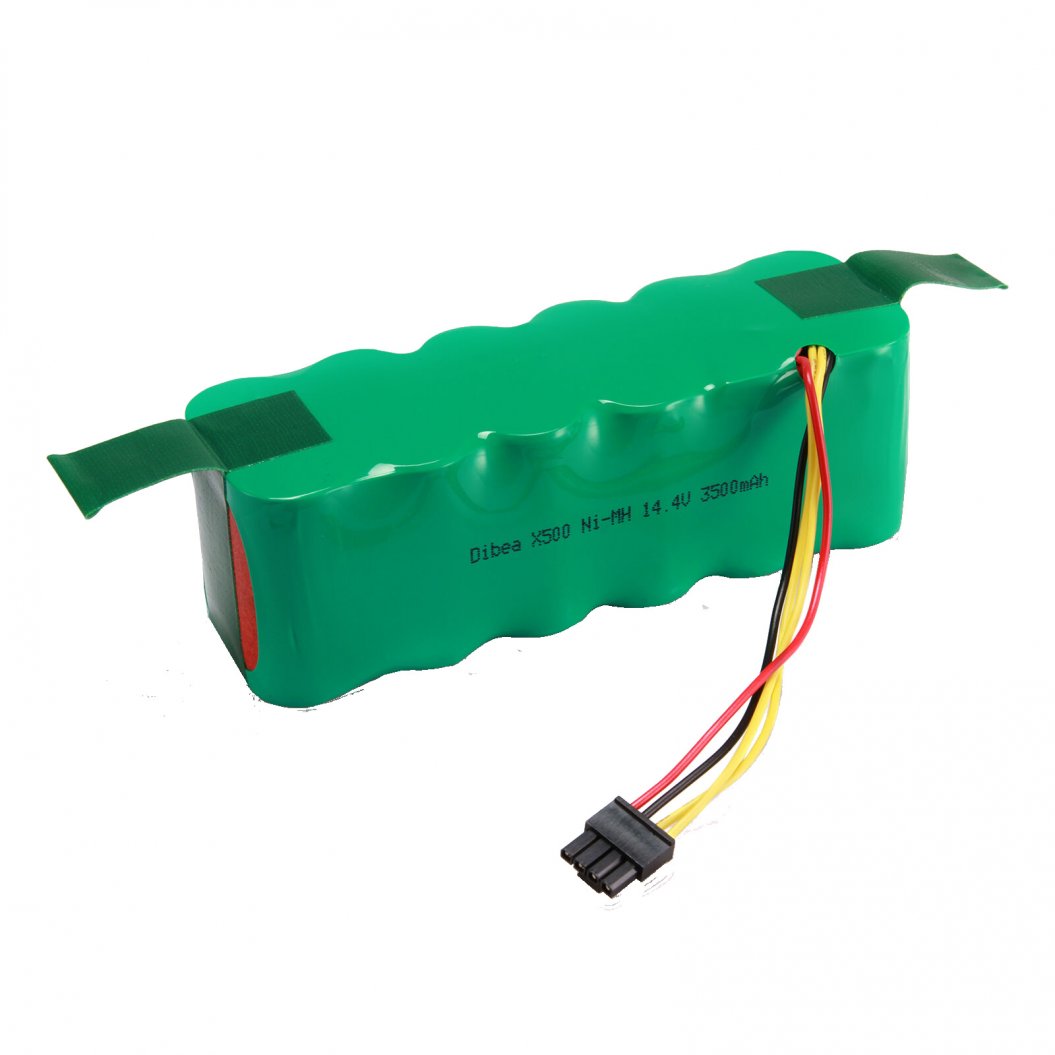 Batería de aspiradora Ecovacs CR120 Dibea X500 X580 KK-8 de 14,4 V y 3500 mAh