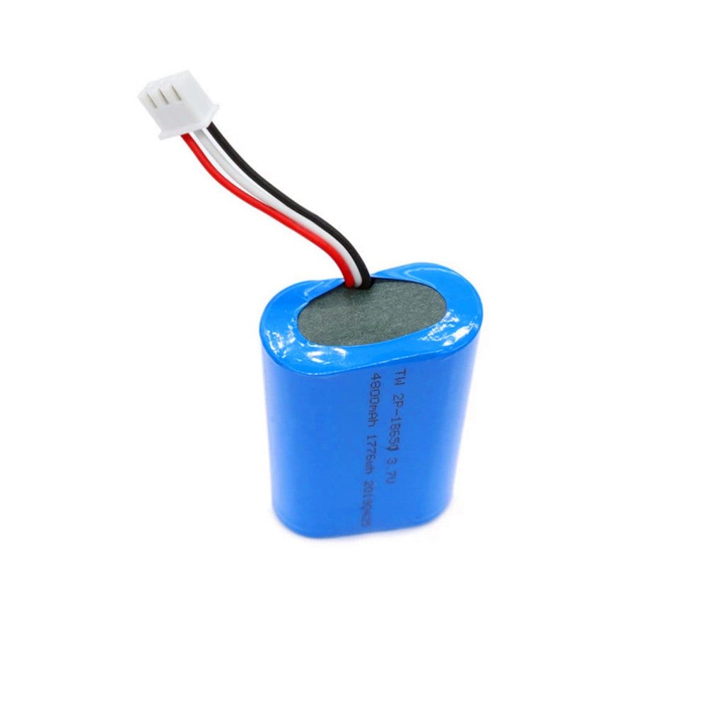 충전식 리튬 이온 3.7V 18650 2P 4800mAh 배터리 (보드 및 10K NTC 포함)