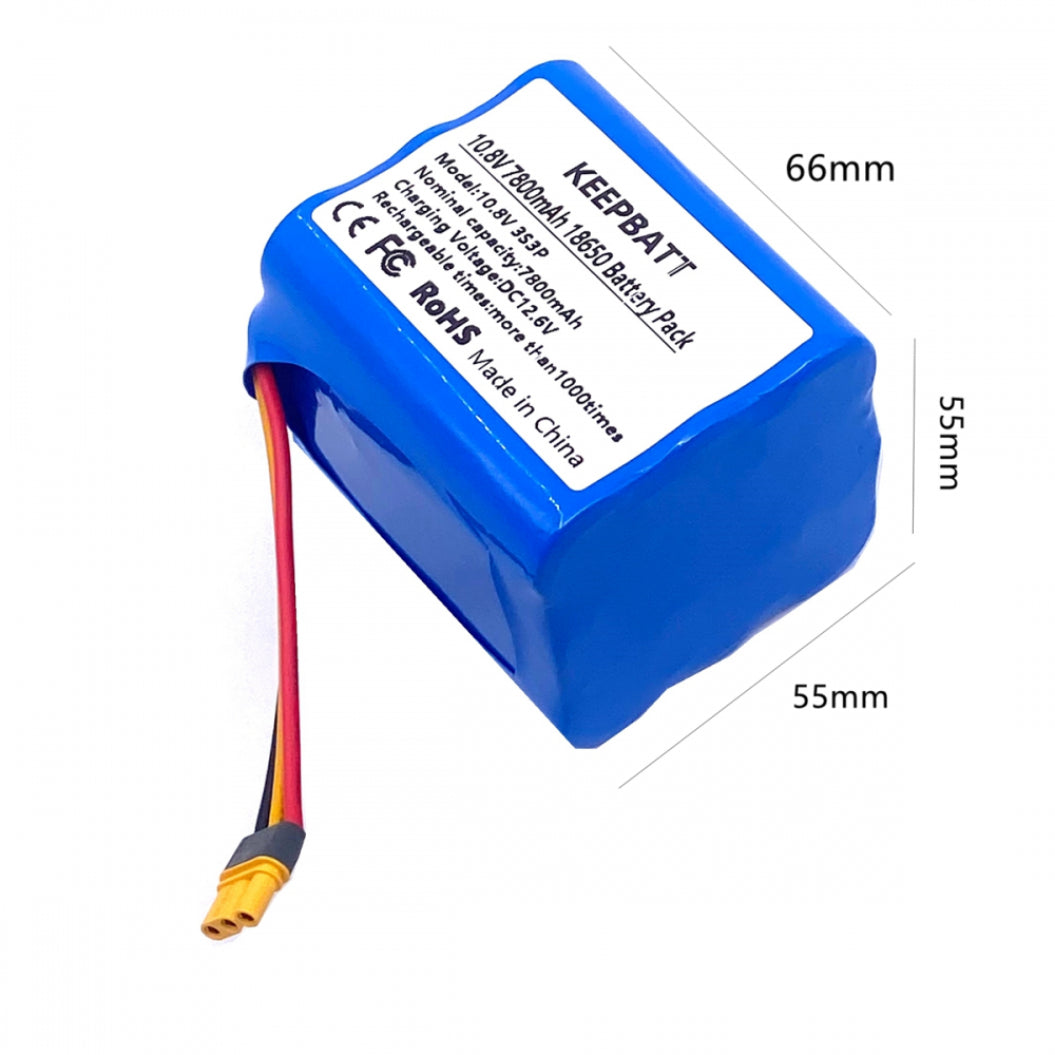 10.8V 7800mAh Replacement Battery for AIPER Seagull PLUS Pool Vacuum