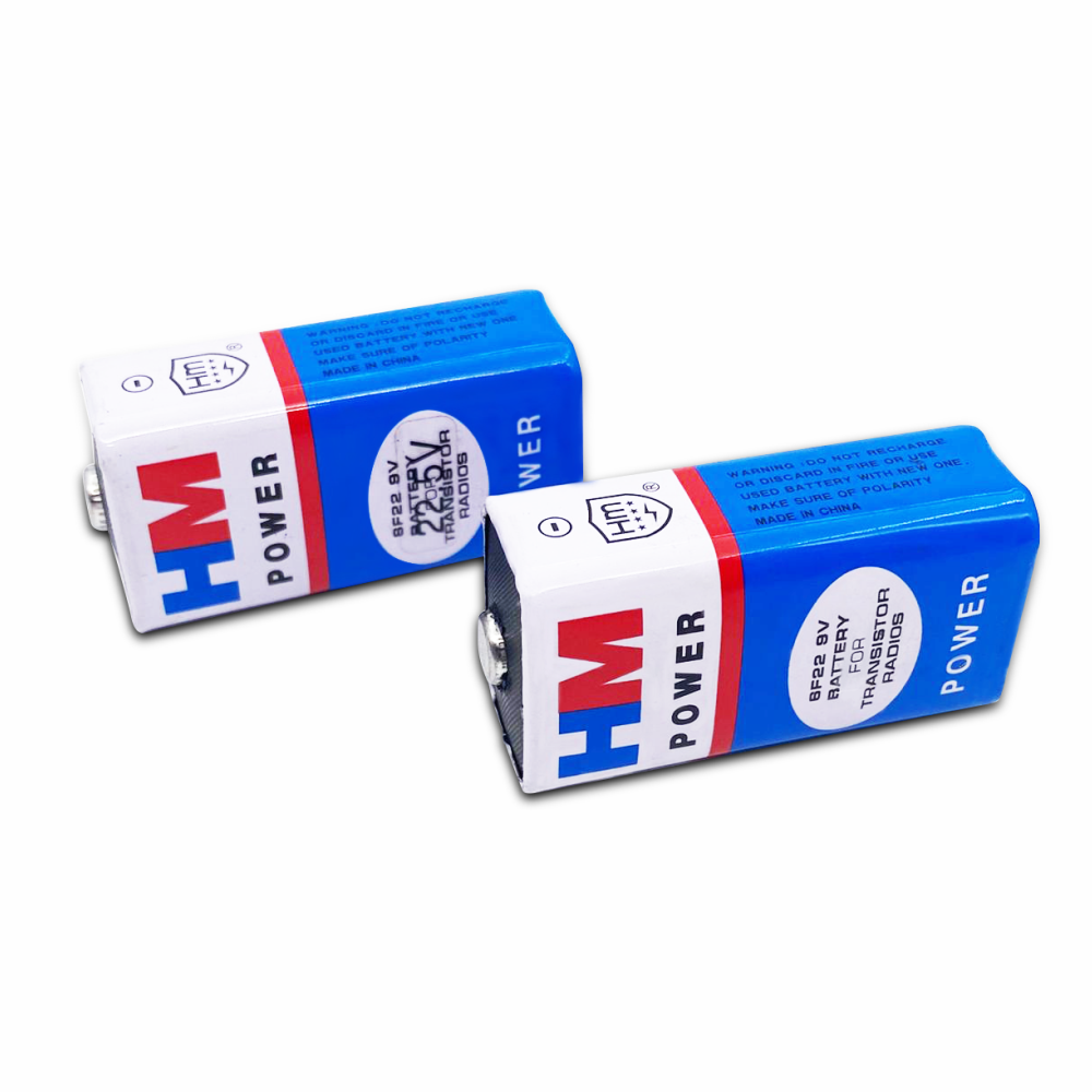 2Pcs 15F20 22.5V Battery 412U15VS084 MN122 Carbon Zinc for 1 Tube Radio Analog Volt Meter