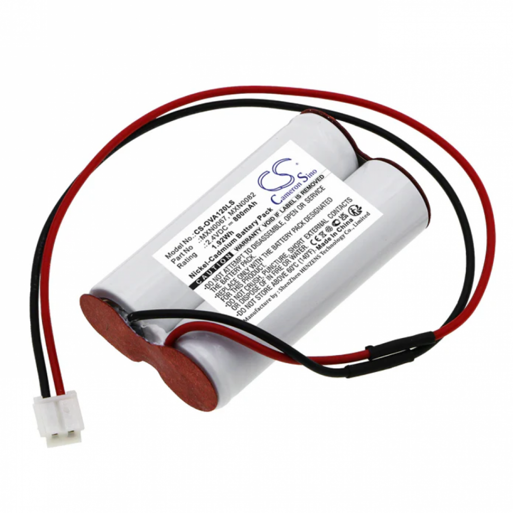 2.4V 800mAh Replacement Battery For Legrand 806525 ST1 F200 BAES 806525 Emergency Light