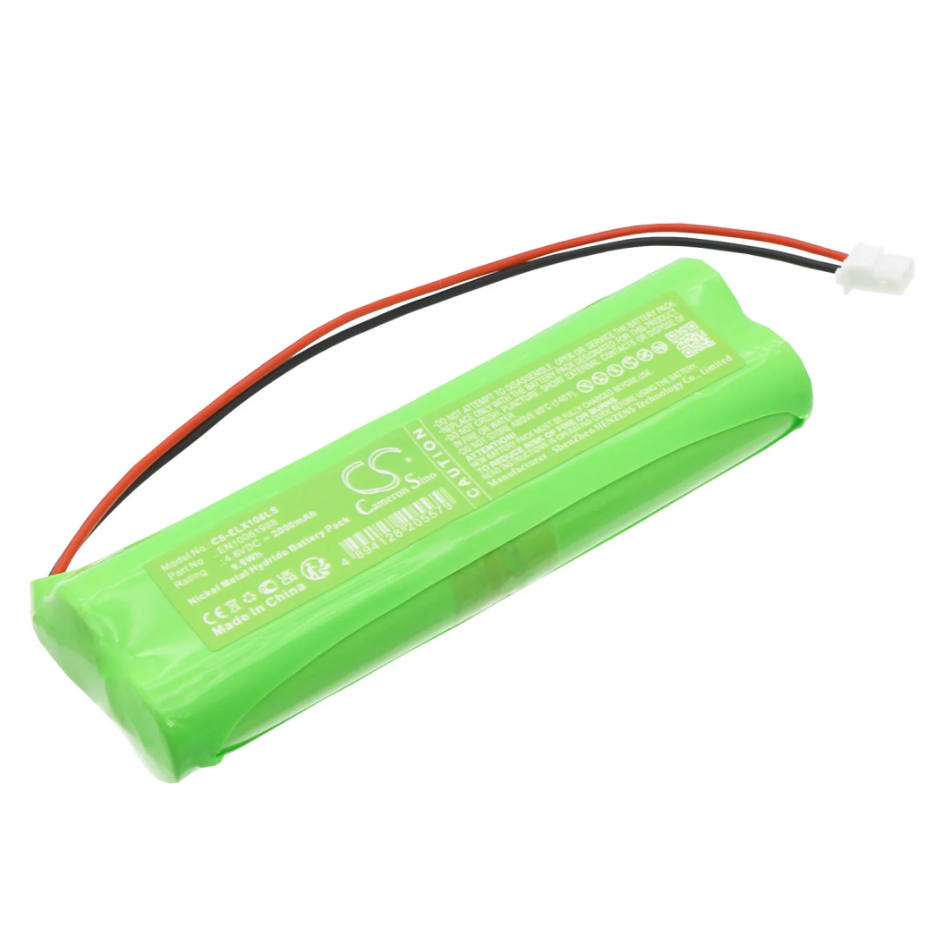 4.8V 2000mAh Replacement Battery For Esylux SLE SLF SLG Emergency Light