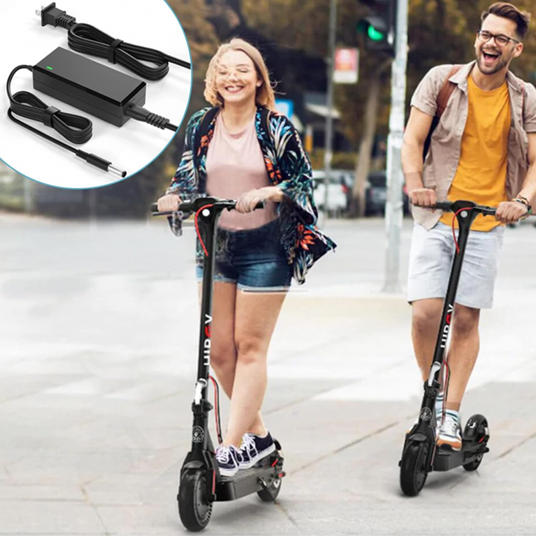 42V 2A Hiboy Electric Scooter Charger, Compatible with Hiboy S2 Pro, S2 Lite, KS4 Pro, NEX, Max Electric Scooters, with 5525 Connector