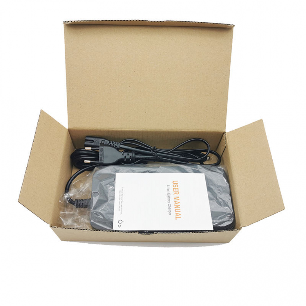 42V 2A Charger with Phylion DC 5-pin Round Output for 36V 2A Spartan Ebike Battery