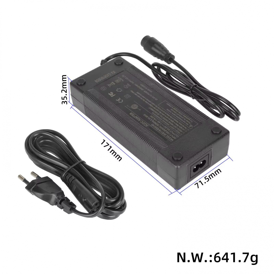 84V 2A Battery Charger LP16-3P Connector For DUALTRON ULTRA2 Electric Scooter