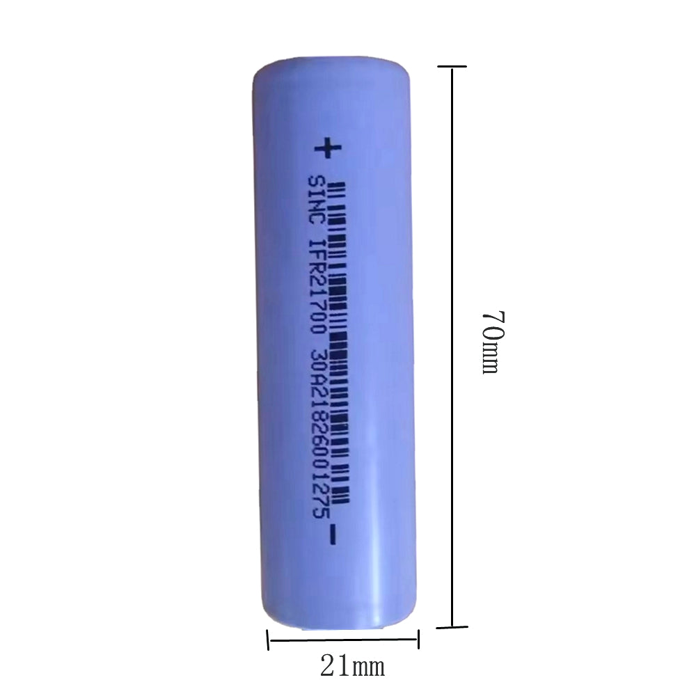 2個セット 3.2V 3C 21700 3000mAh LifePO4 バッテリー 電動自転車・ヘッドライト・工具・DIY用