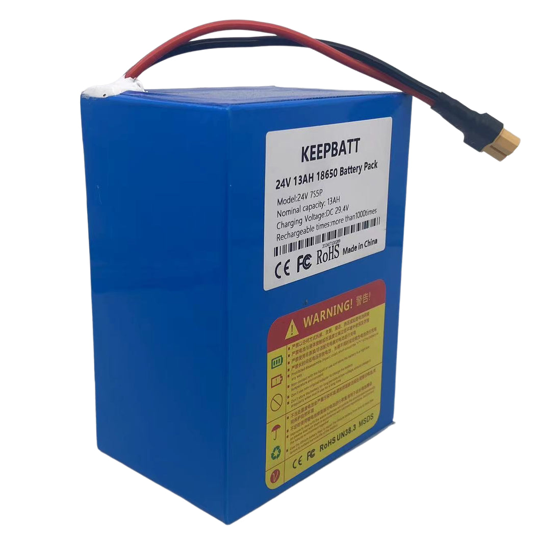 KEEPBATT 24V 13Ah Replacement Battery Pack for Droyd Blipper E-bike