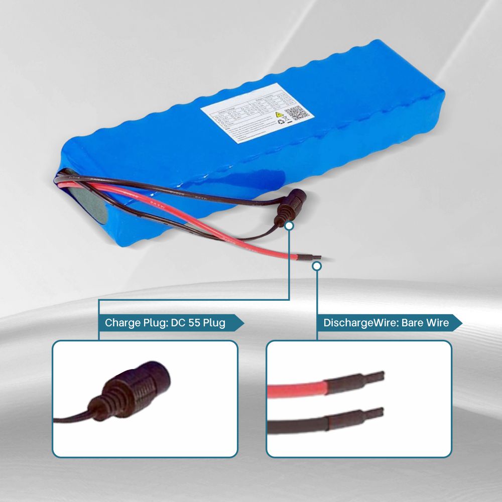 24V 12000mAh 전기 자전거 모터 Ebike 배터리 스쿠터 18650 29.4V 재충전 가능 배터리 + 충전기