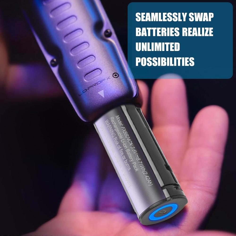 3.6V 2420mah FXONE Battery Replacement FXBB24 Compatible with for BaBylissPRO All FXONE Shaving Tool