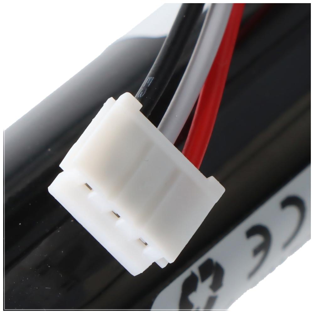 3.7V 2600mAh 18650 Li-ion Battery with BMS 26J Cable and Plug