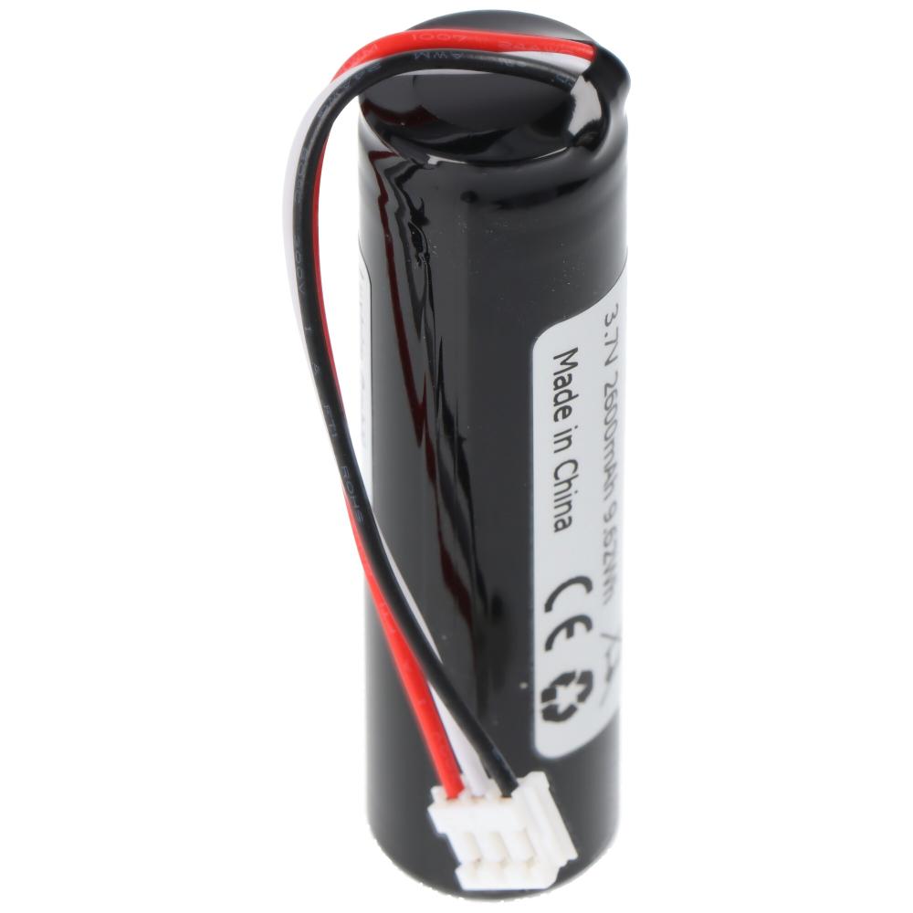 3.7V 2600mAh 18650 Li-ion Battery with BMS 26J Cable and Plug