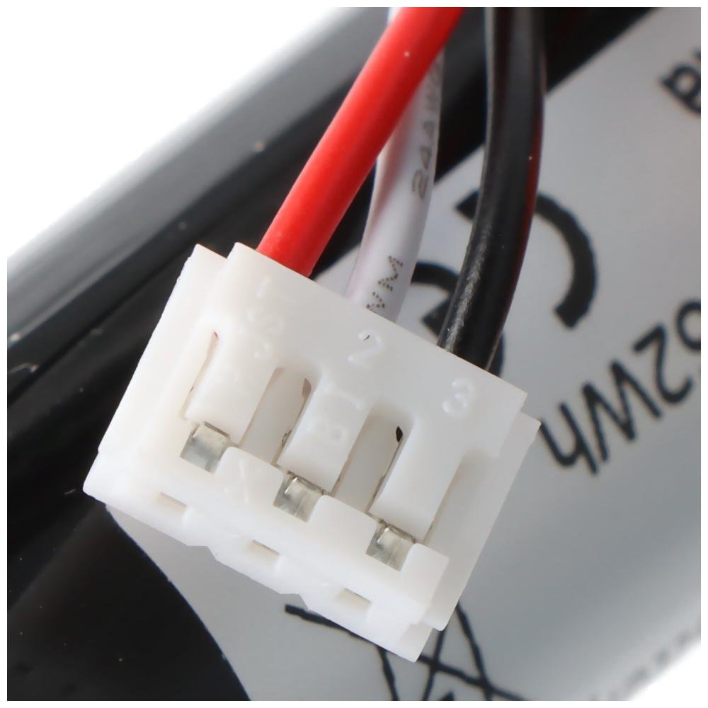 3.7V 2600mAh 18650 Li-ion Battery with BMS 26J Cable and Plug