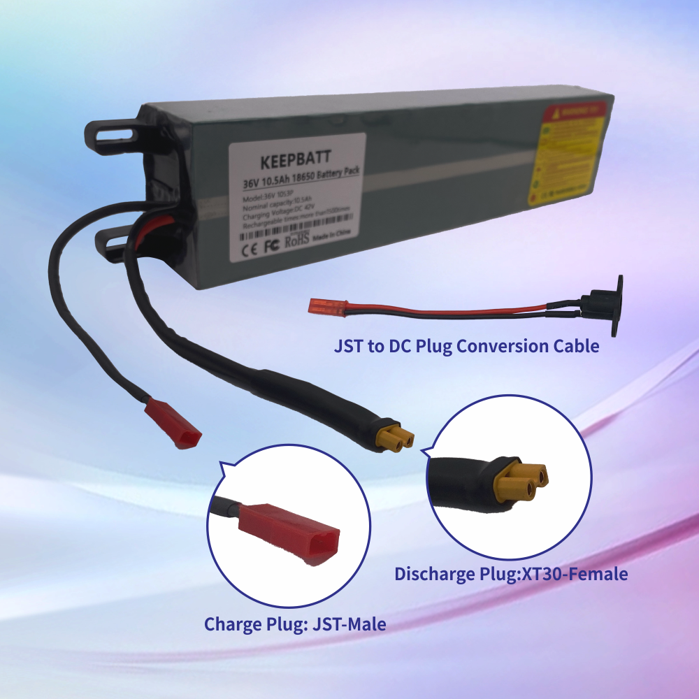 High Performance 36V 10.5AH Replacement Li-Ion Battery for M365 E-Scooter