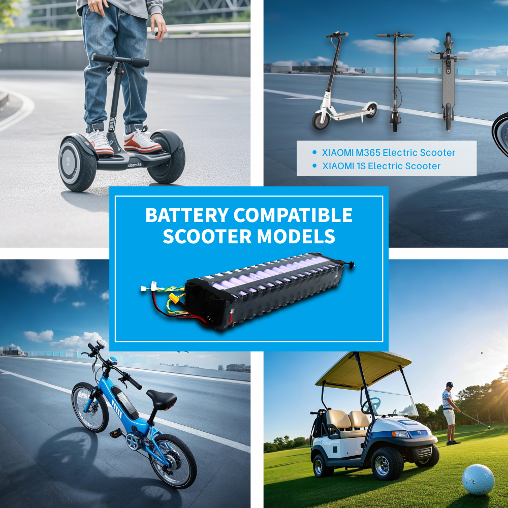 Batterie lithium 10S3P 36V 10.5Ah 18650 pour scooter Xiaomi M365 avec version logicielle de communication