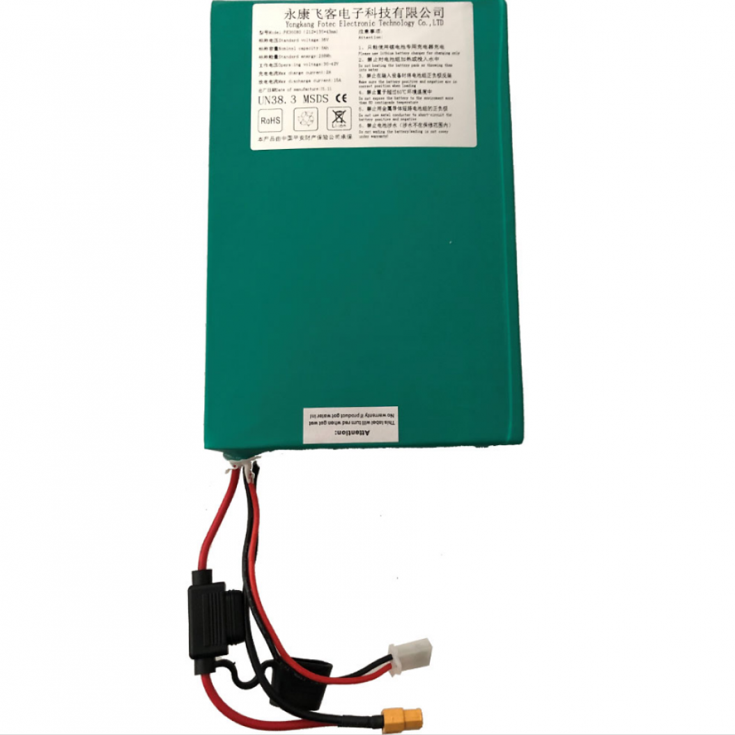 Fast Charging 36V 10Ah Replacement Lithium Battery Pack for MotoTec Metro Electric Bike