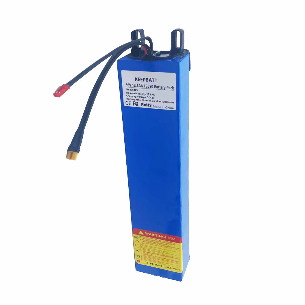 Batterie de scooter 36 V 13,6 Ah Accumulateur pour scooter électrique Version matérielle de la carte BMS