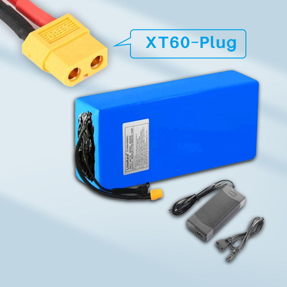 36V 리튬 배터리 36V 20Ah, 1000W 전기 자전거 및 스쿠터용 배터리, 30A BMS 및 42V 2A 충전기 포함