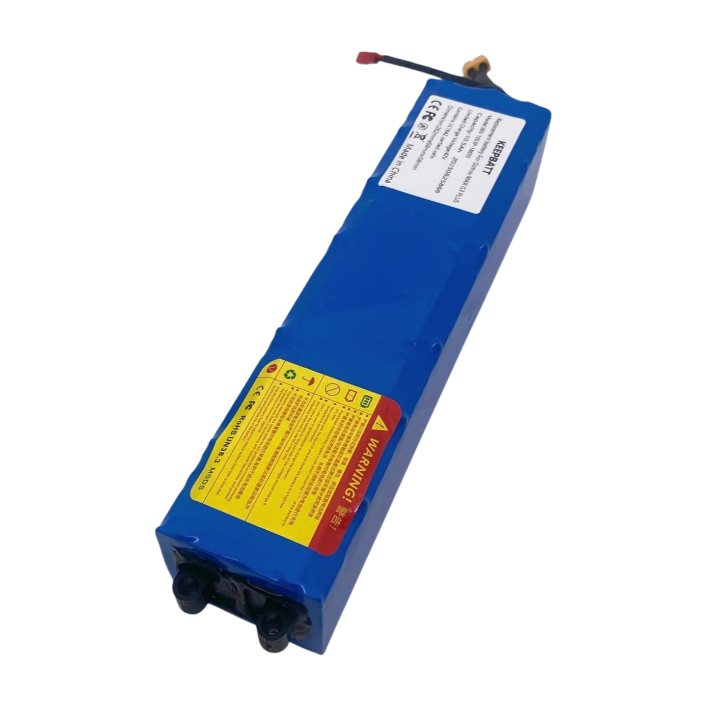 KEEPBATT 36V 10.5Ah 18650 Battery Pack For Gotrax Hoverfly F1 G3 Plus XR Elite Max XR Pro