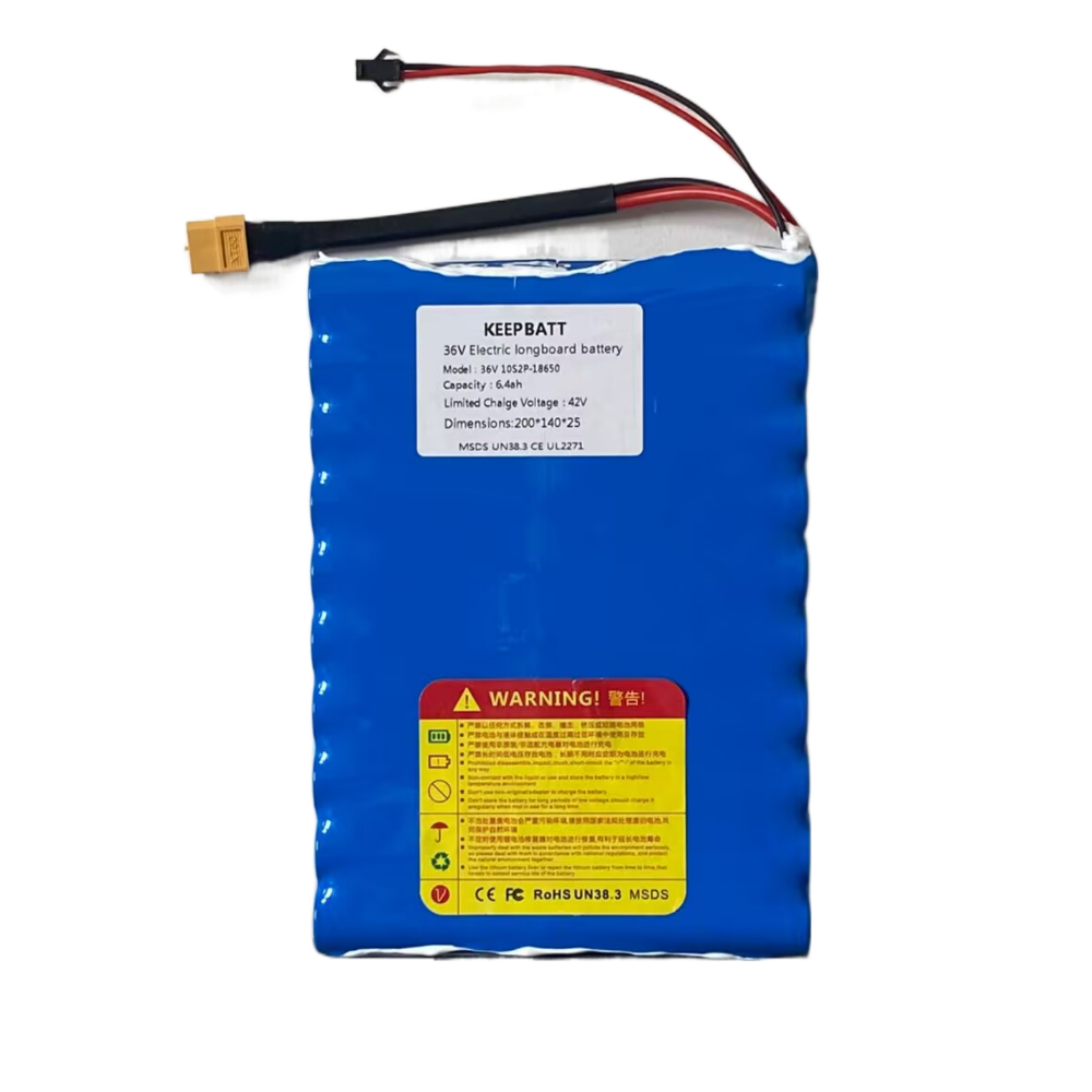 Durable 36V 6.4Ah Replacement Battery for MAXFIND Max 2 Pro/Max 4 Pro Electric Skateboard Longboard