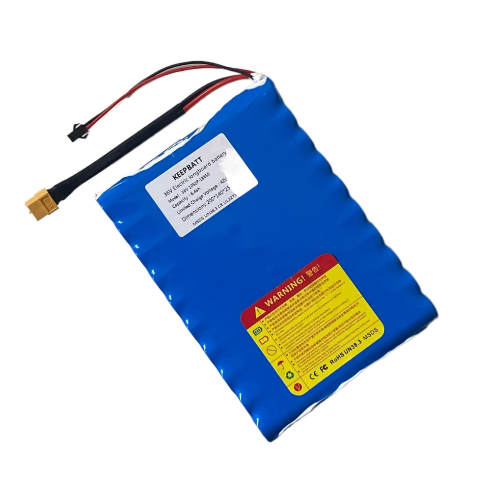 Durable 36V 6.4Ah Replacement Battery for MAXFIND Max 2 Pro/Max 4 Pro Electric Skateboard Longboard