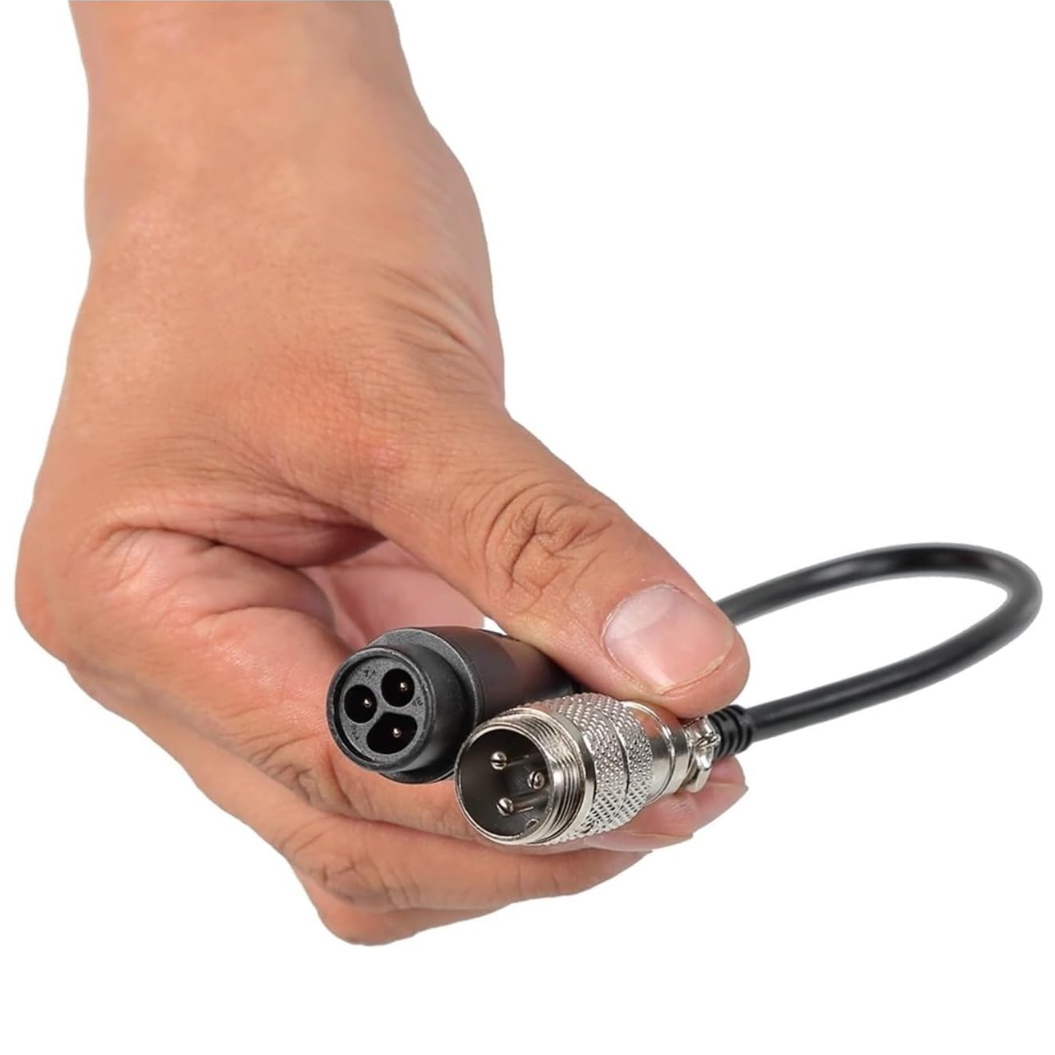 Charger Socket Adapter for Dualtron and TEVERUN Electric Scooters To Switch The Old GX16 Connector To New M20 Connector MINIMOTORS Transmission Cable