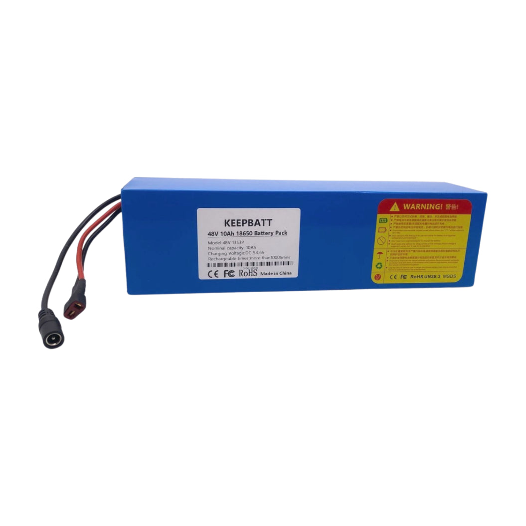 Batterie 48V 10Ah 13s3p haute puissance 18650 pour véhicule électrique, moto électrique, batterie DIY BMS + chargeur