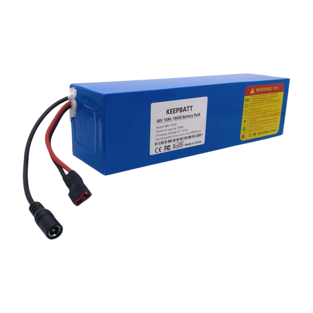 Batterie 48V 10Ah 13s3p haute puissance 18650 pour véhicule électrique, moto électrique, batterie DIY BMS + chargeur