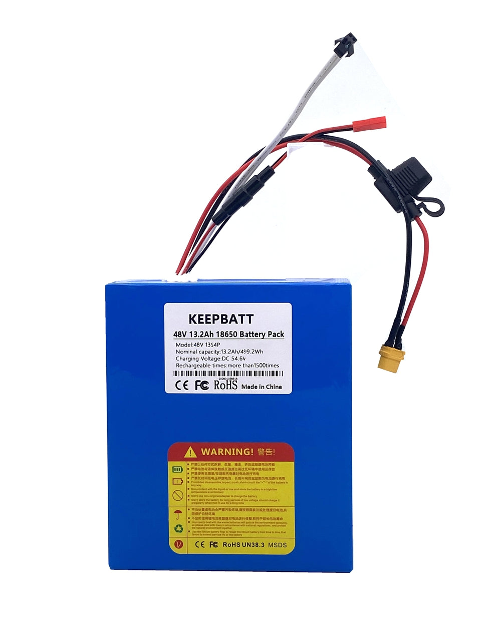 KEEPBATT 48V 13.2Ah Long range  Replacement Battery For Caroma P2 P3 E scooter