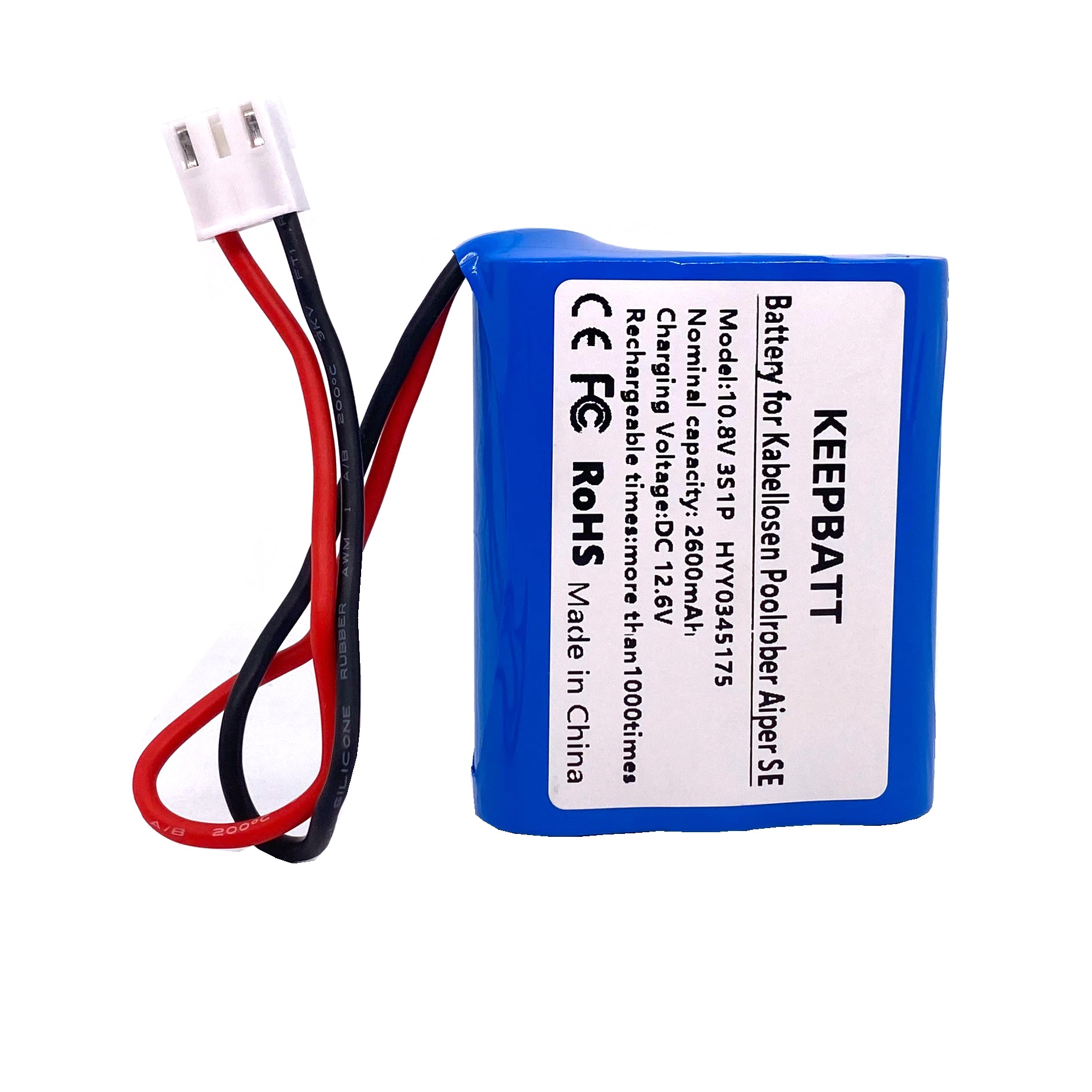 11.1V 5200mah Pool Vacuum Replacement Battery for Aiper Seagull SE Cordless Robotic Pool Cleaner