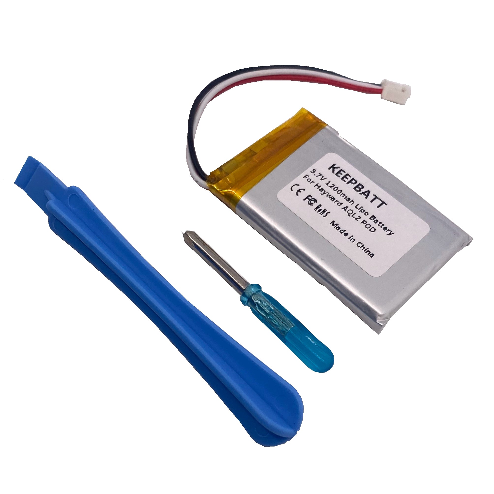 Full DIY Battery Replacement Kit for Hayward AquaPod 2.0 AQL2-POD2 1500mAh High-Capacity