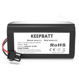 KEEPBATT 14.4V 3500mAh Li-ion Replacement Battery for Robovac 11 11s 12 15c 30 35c