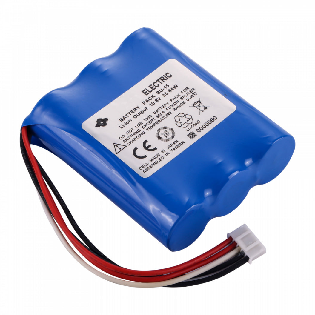 BU-15 10.8V 3400mAh Li-Ion Battery Pack for Sumitomo T-400S T-400ST BU-15 Fusion Splicer Battery