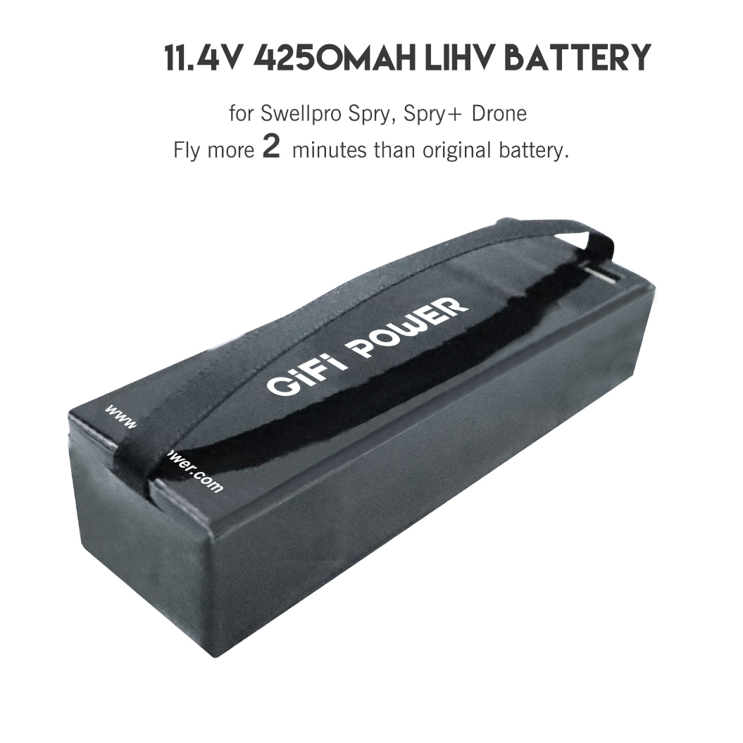 11.4V 4250mah Replacement Battery for Swellpro Spry, Spry+ Drone