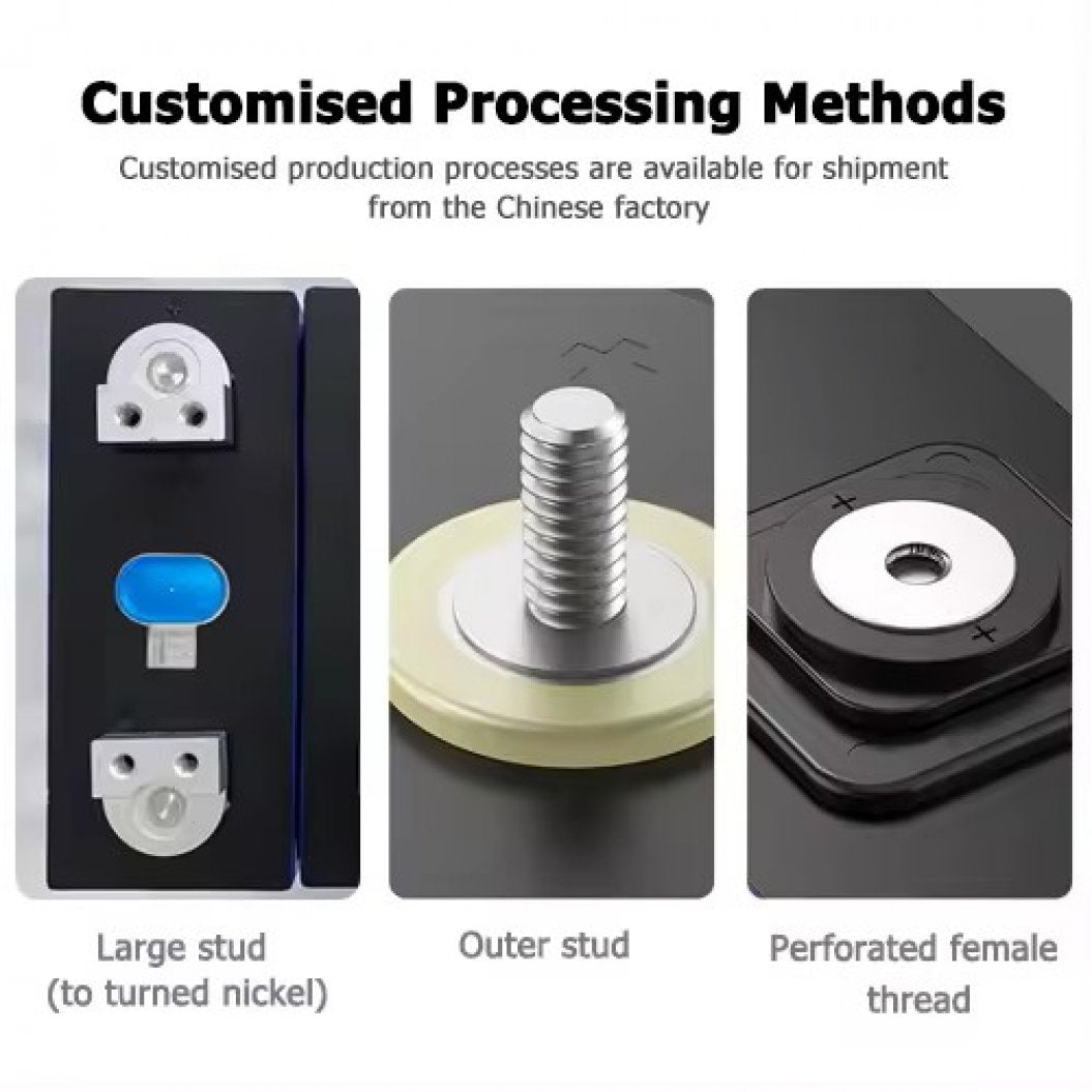 EVE 3.2V LF280K 280Ah LiFePO4 배터리 셀 (4개입) - RV, 보트, 모터, 오프 그리드 태양광 시스템용