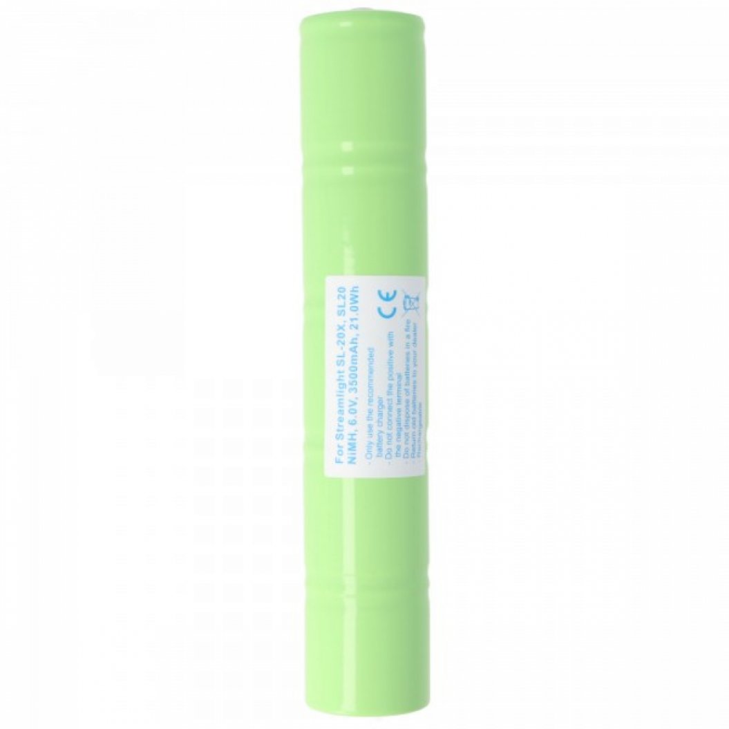 6V 3500mAh NiMH バッテリー IMT-3500D Streamlight SL-20X ARX235 ML5000 用