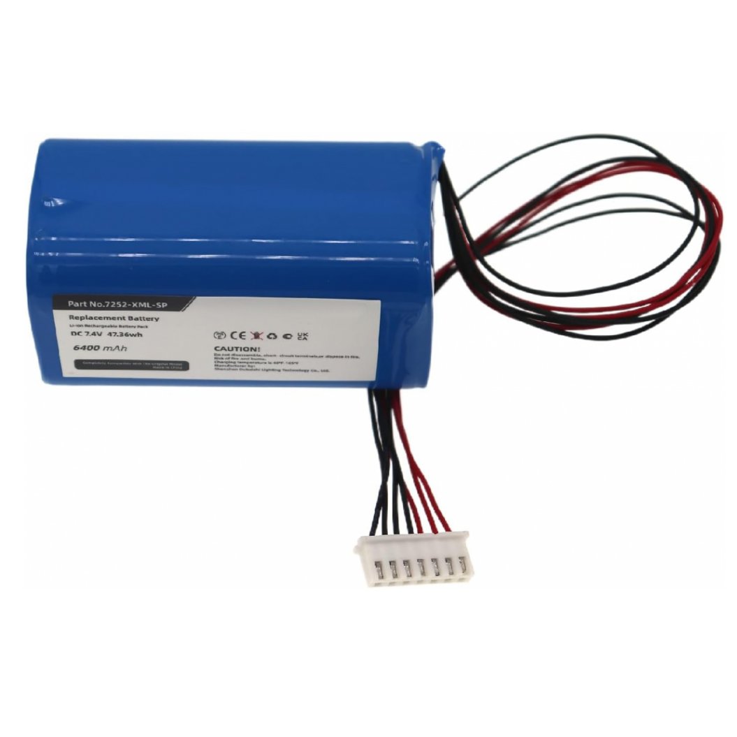 Replacement 7.4V 6400mAh Battery for Marshall Kilburn II Kilburn II V2 7252-XML-SP Wireless Bluetooth Speaker