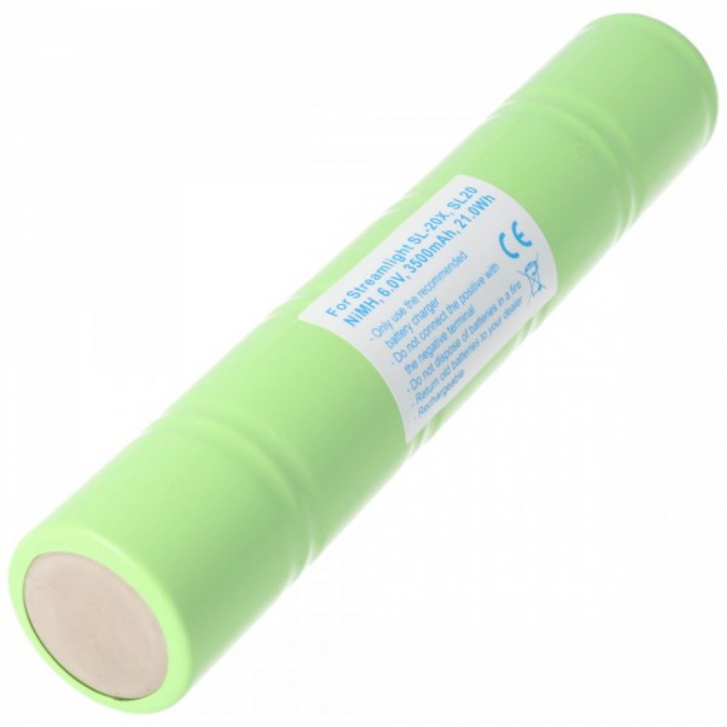 6V 3500mAh NiMH バッテリー IMT-3500D Streamlight SL-20X ARX235 ML5000 用