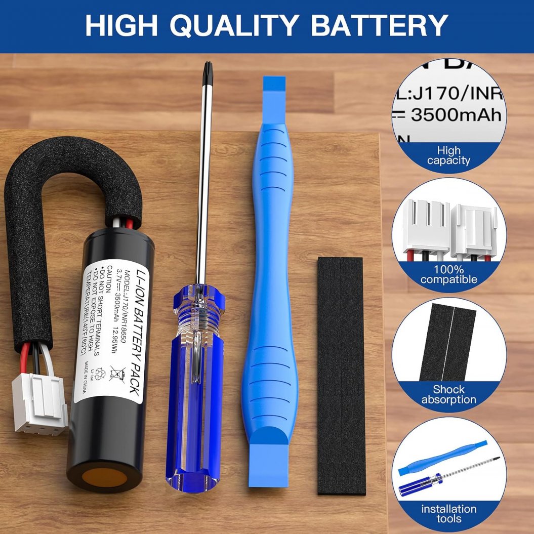 3.7V 3500mAh 充電式交換バッテリー Harman Kardon Onyx Studio 1/2/3 ワイヤレス Bluetooth スピーカー用