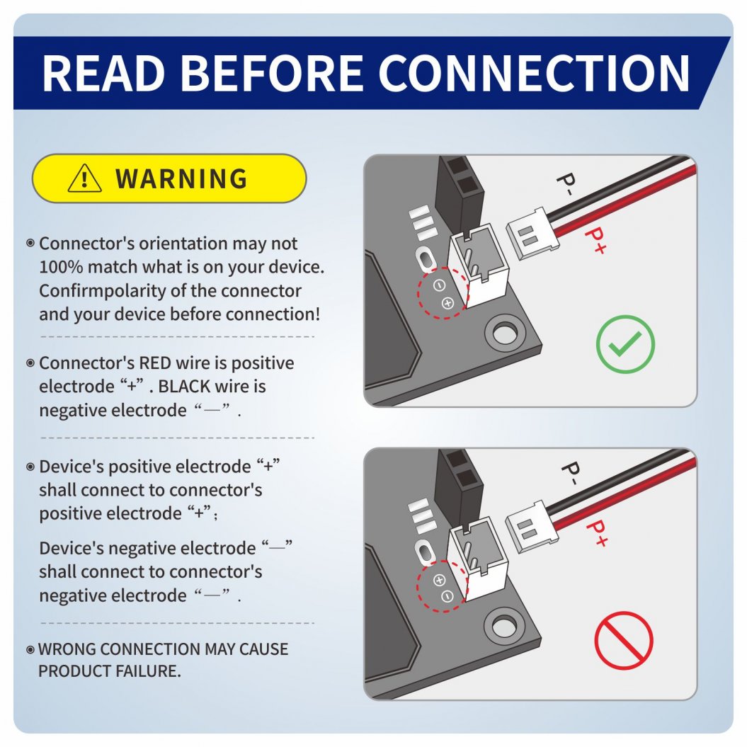 Batería Li-Polímero KB-LP402530 3.7V 250mAh 402530 para Altavoz Bluetooth Inalámbrico y LED