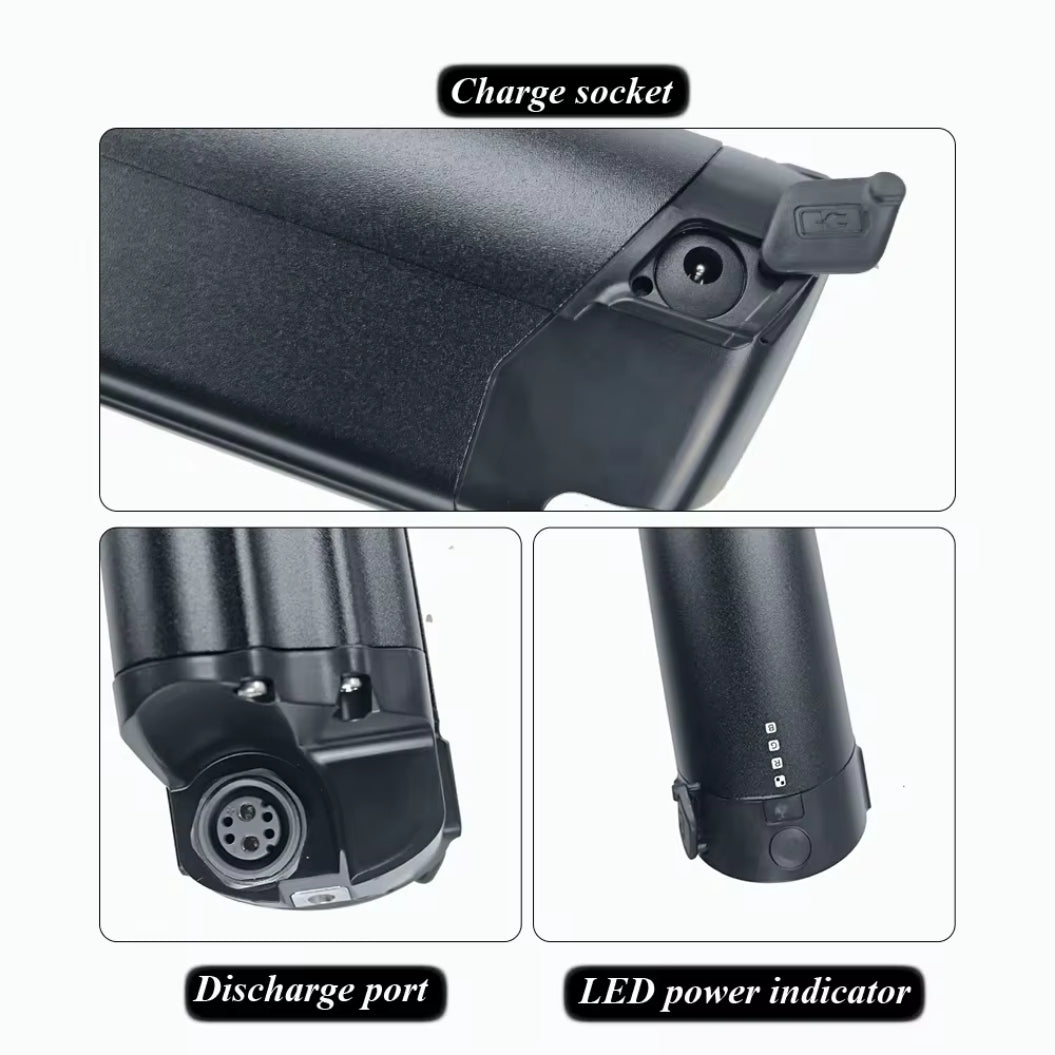 KEEPBATT 48V 13Ah Replacement Battery for HIBOY P6 Electric Bike