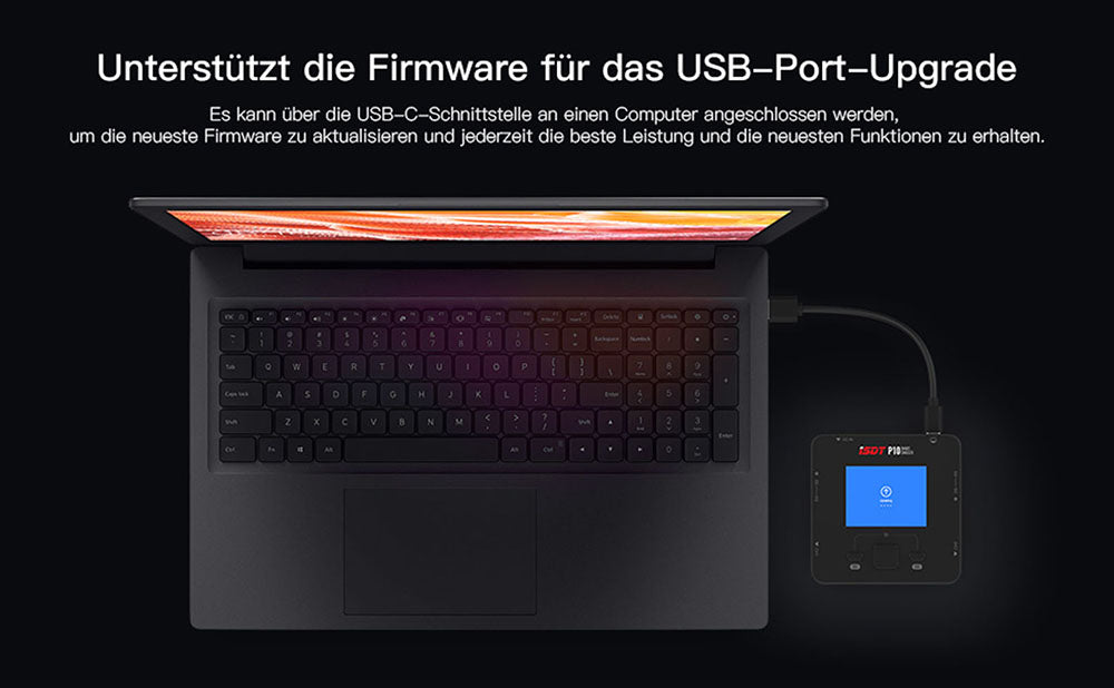 Cargador de equilibrio de batería Lipo P10 400W 16A ISDT DC 250WX2 Dual para modelos RC 1-6S Li-ion Life NiCd NiMH LiHV PB